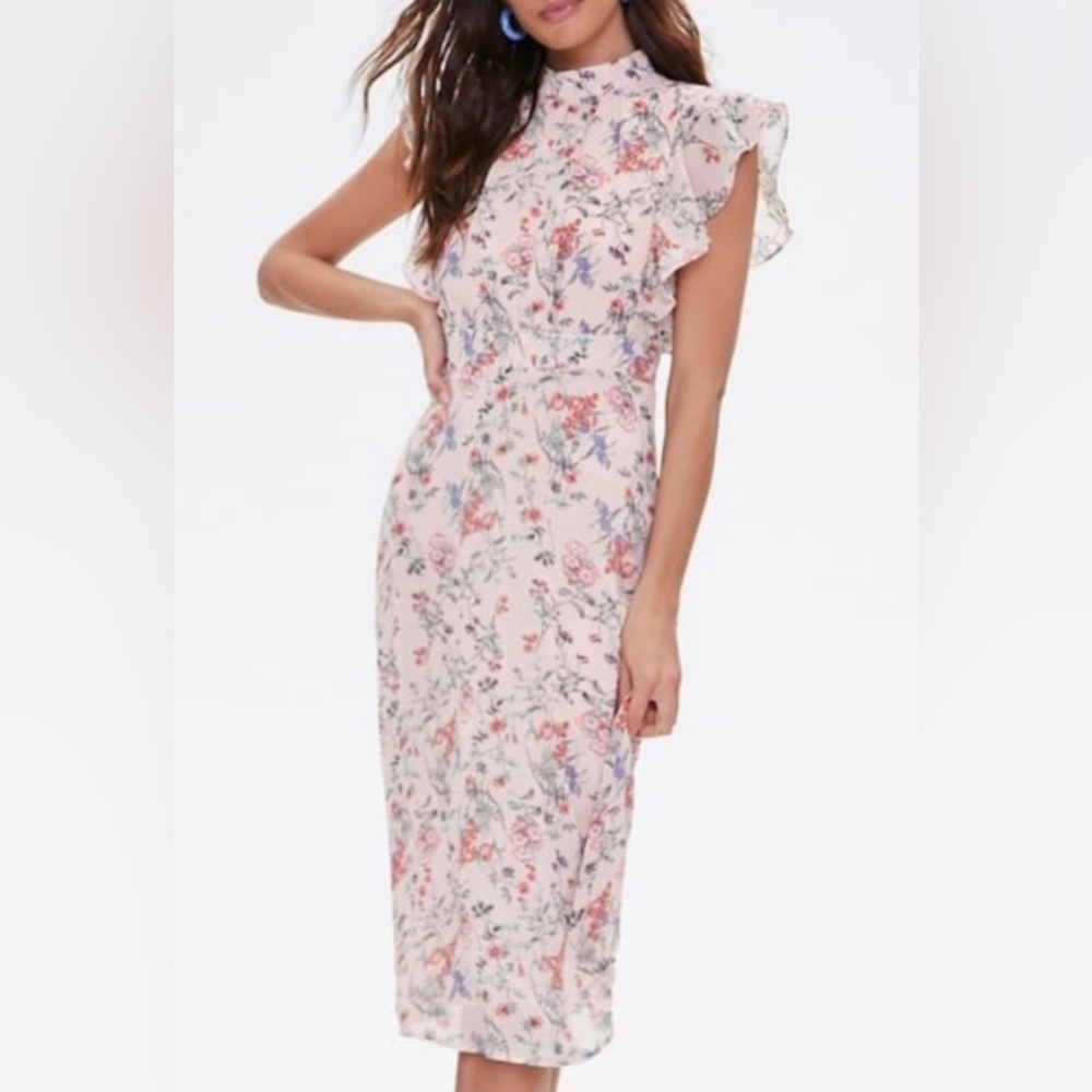 Floral Midi Dress